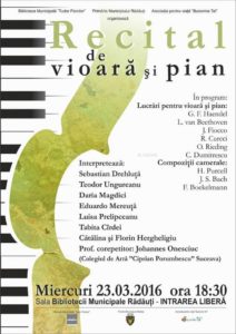 vioara si pian radauti
