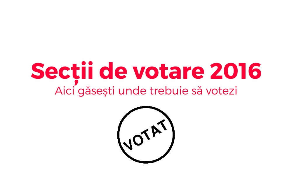 sectie de votare