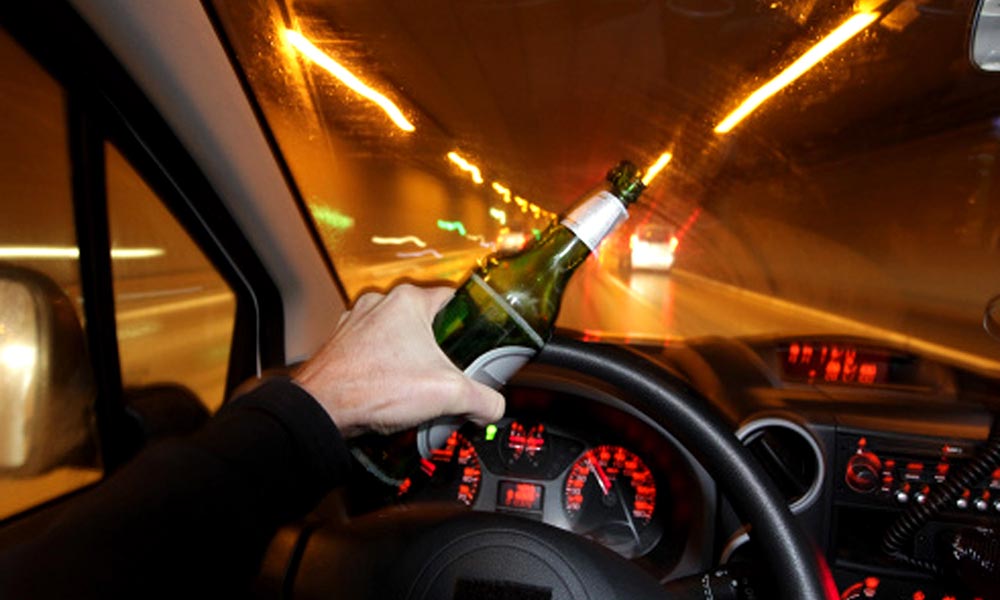 Accident provocat de un șofer beat șofer beat