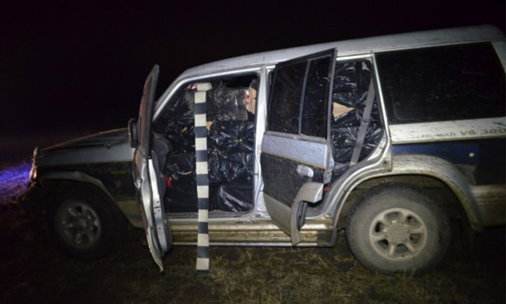 Captură de peste 15.000 pachete țigări pachete țigări contrabandă