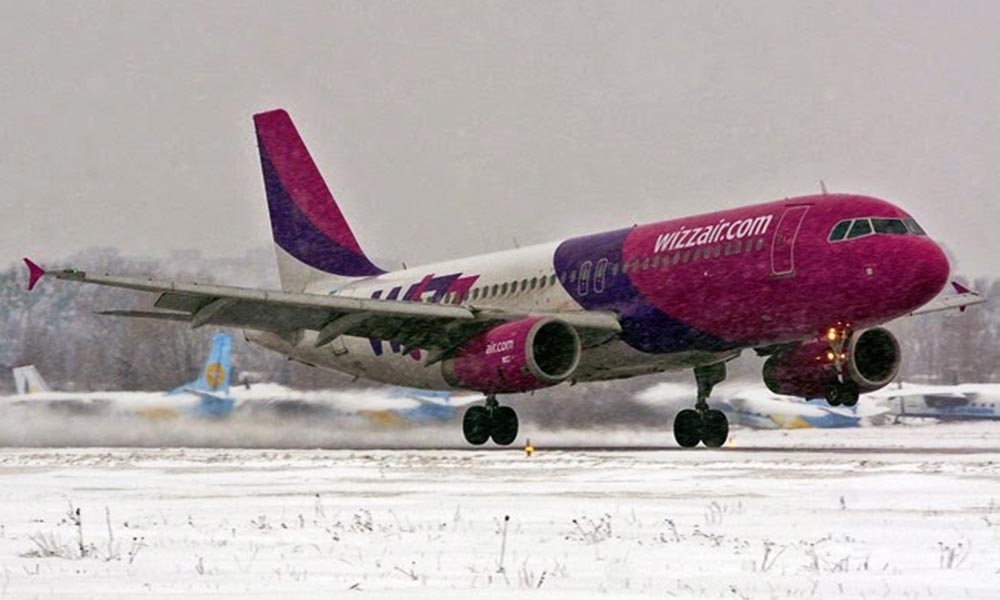 Primul mare minus (°C) pentru Aeroportul Suceava aeroportul suceava wizz air zbor anulat