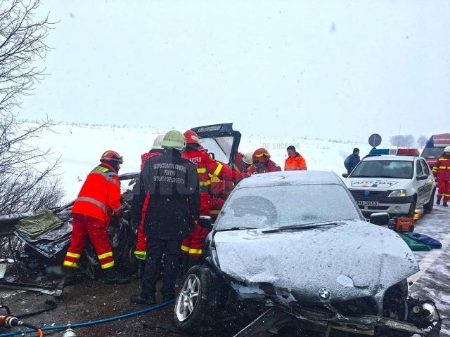 Accidente grave, la Dănila și Stroiești cu persoane încarcerate și un bărbat mort, azi dimineață accident-danila-1