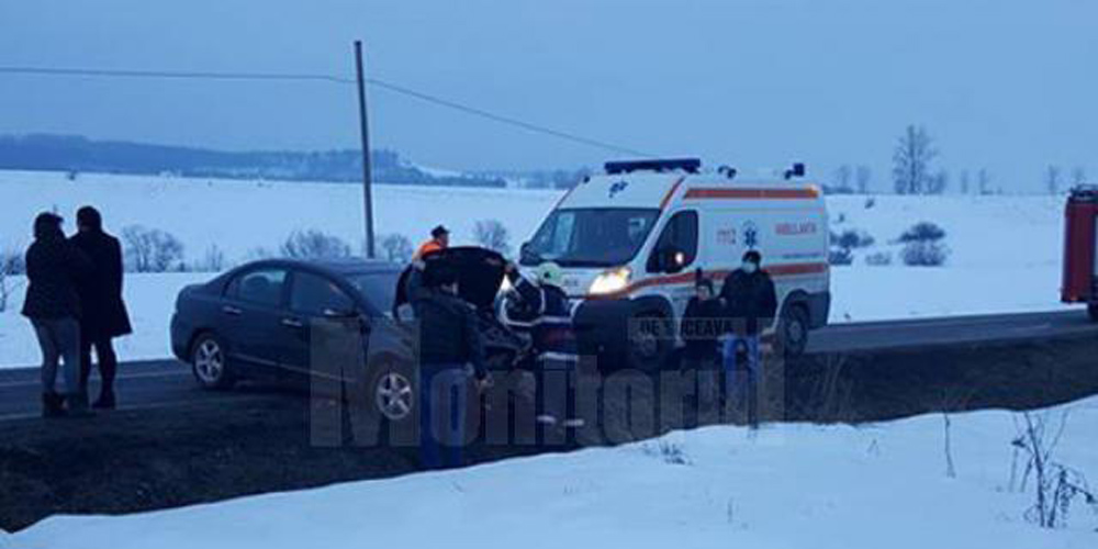 Accident pe E85 provocat de o tânără șoferiță din Rădăuți accident-pe-e85-provocat-de-o-tanara-soferita-din-radauti