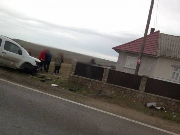 Foto: Accident in Milisauti accident-milisauti-aprilie