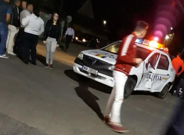 Autospeciala de poliție accidentată din cauza vitezei excesive autospeciala-de-politie-accidentata-din-cauza-vitezei-excesive-1