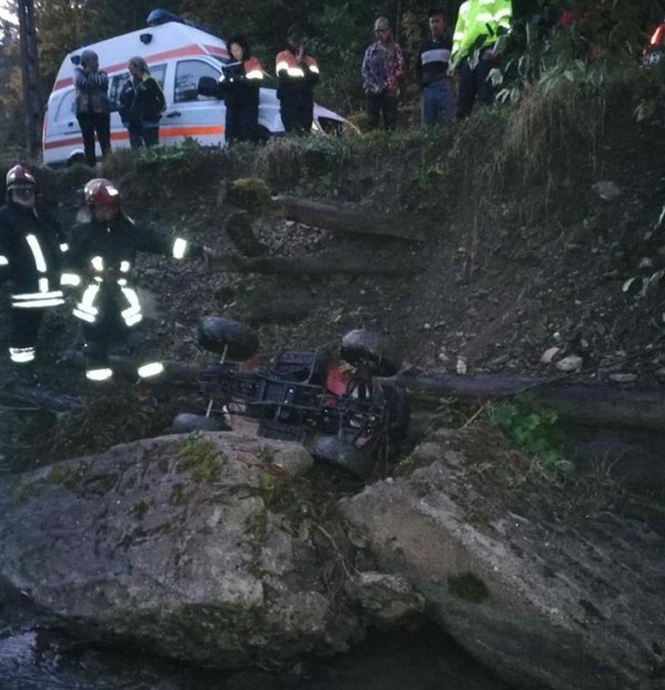 Batran mort dupa ce s-a rastunat cu ATV-ul intr-o rapa, la Solonetu Nou solonetu-nou