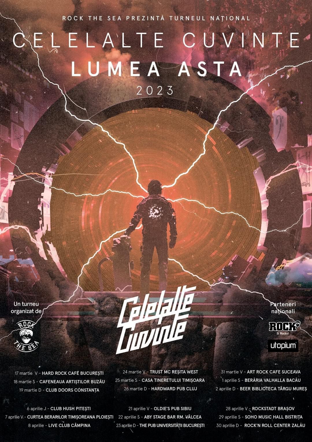 VINO SĂ AUZI LIVE NOILE PIESE CELELALTE CUVINTE, DE PE ALBUMUL „LUMEA ASTA”! VINO SĂ AUZI LIVE NOILE PIESE CELELALTE CUVINTE, DE PE ALBUMUL „LUMEA ASTA”!