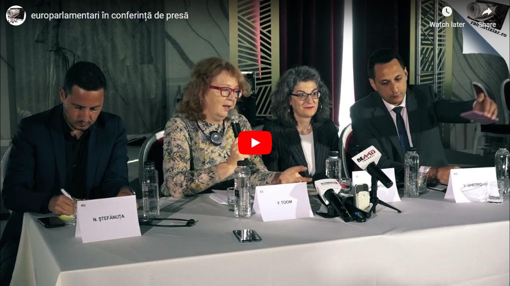 Europarlamentari în conferință de presă la Suceava Europarlamentari în conferință de presă la Suceava