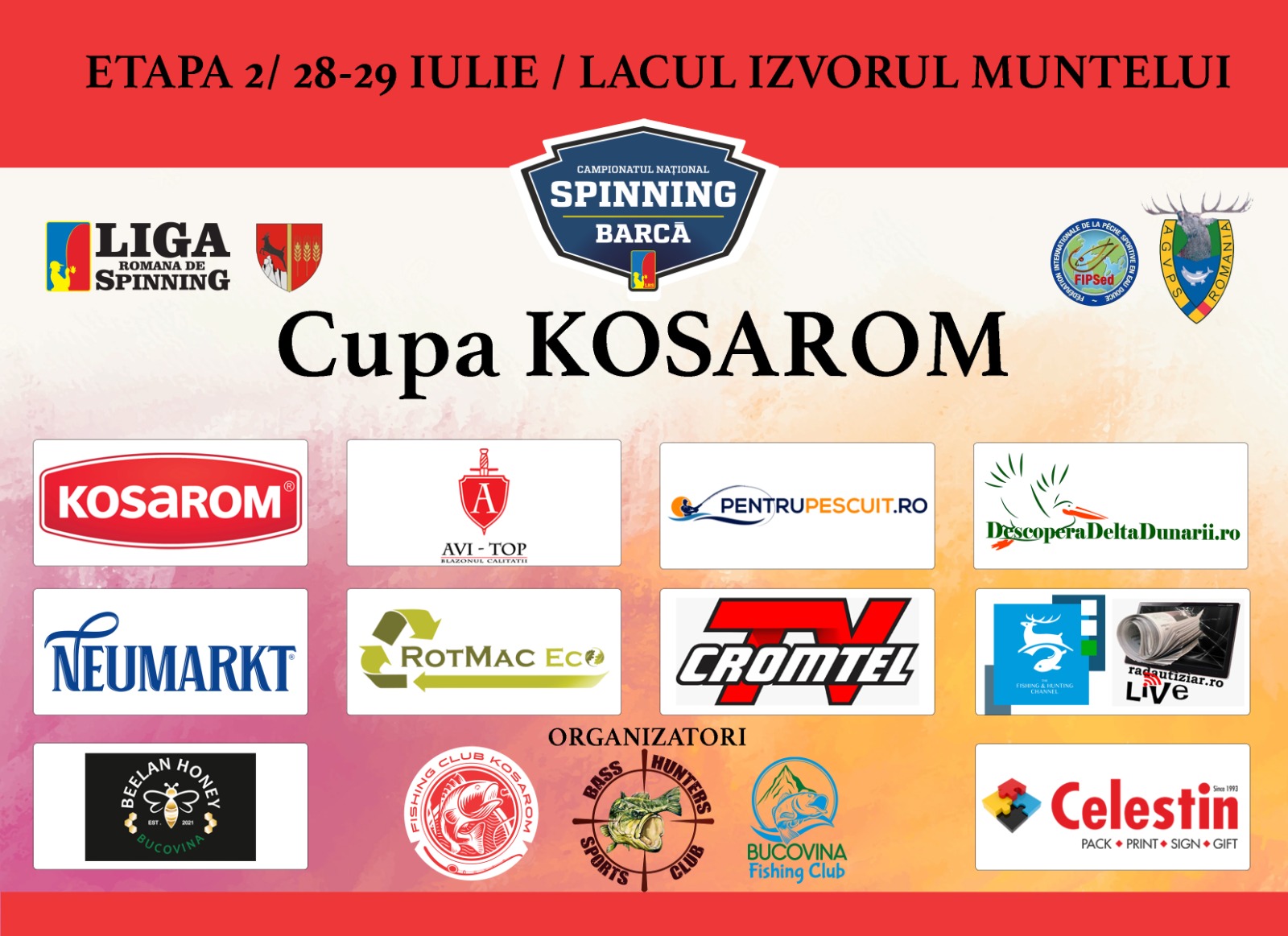 RĂDĂUȚENII PREGĂTESC NOUA ETAPĂ A CONCURSULUI DE SPINNING DE LA BICAZ RĂDĂUȚENII PREGĂTESC NOUA ETAPĂ A CONCURSULUI DE SPINNING DE LA BICAZ