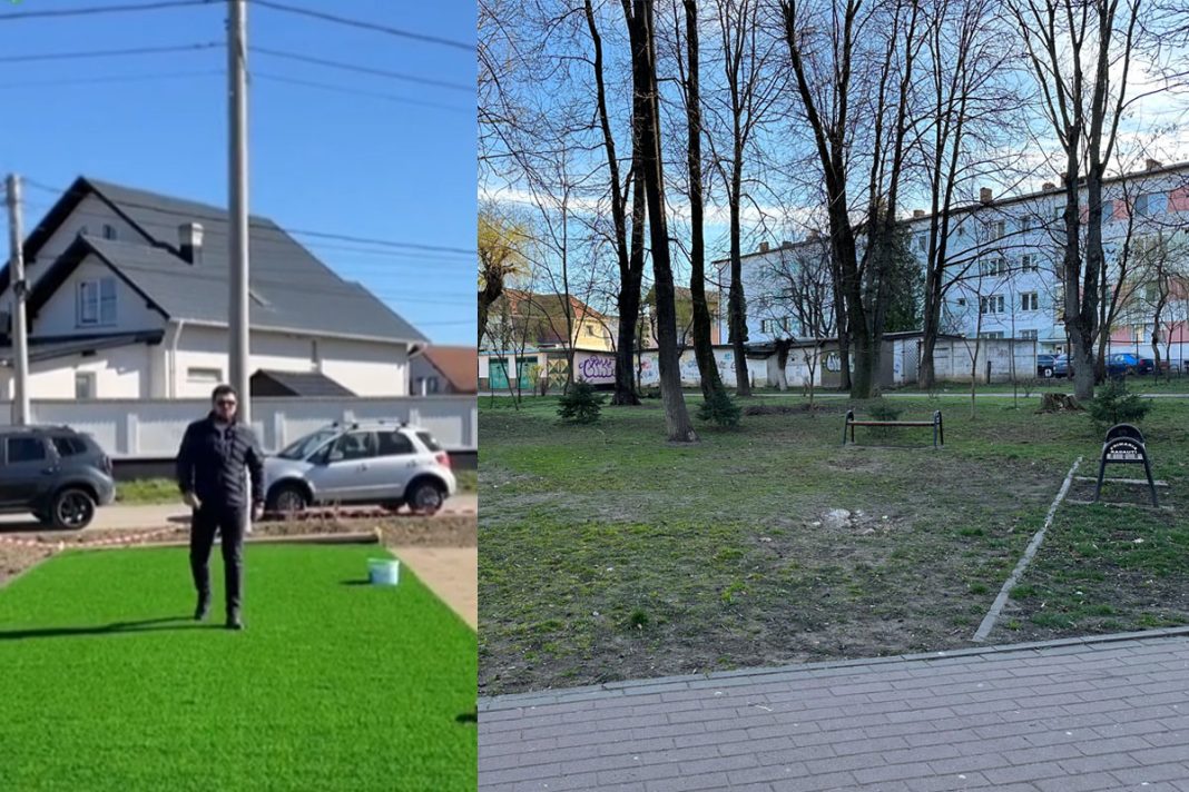 Bogdan Loghin se laudă cu inaugurarea unui nou loc de joacă în Rădăuți, în timp ce altele sunt îngropate și ascunse Bogdan Loghin se laudă cu inaugurarea unui nou loc de joacă în Rădăuți, în timp ce altele sunt îngropate și ascunse