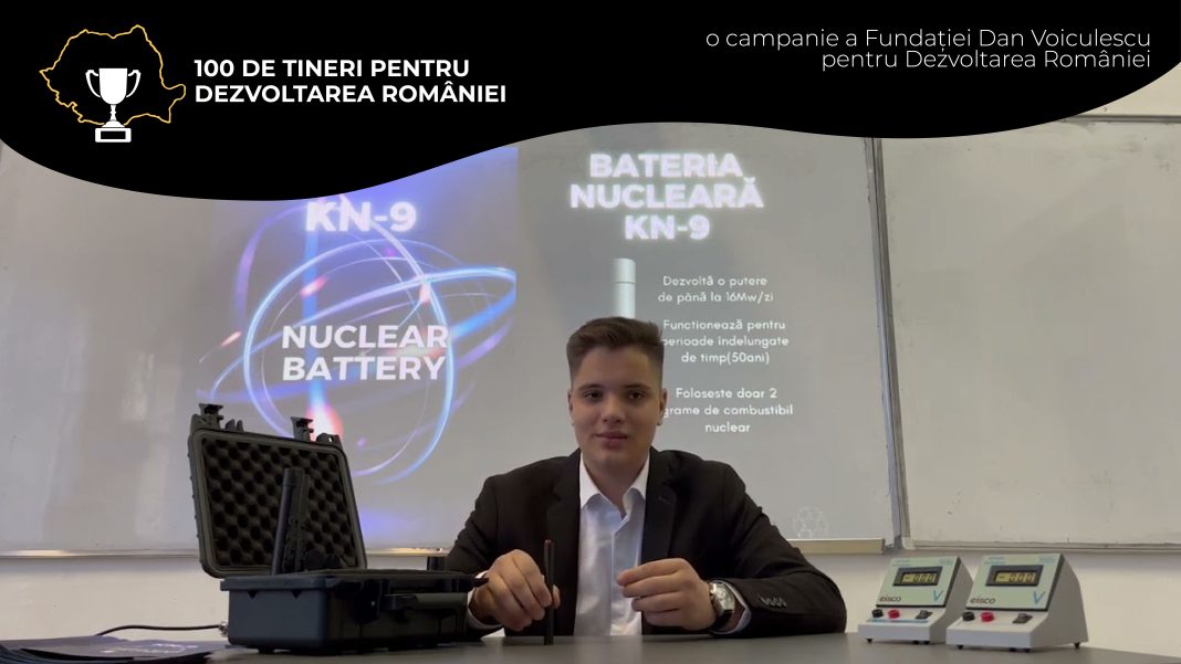 Vladimir Vîrzob, Tânărul Geniu al României, Înventatorul Bateriei Nucleare KN-9 Vladimir Vîrzob, Tânărul Geniu al României, Înventatorul Bateriei Nucleare KN-9
