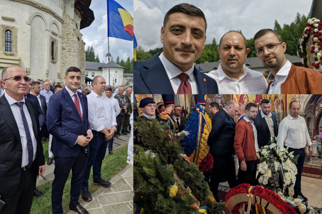 George-Dan Marcu și George Simion, candidat la președenția României, la Putna pentru a sărbători 520 ani de la moartea lui Ștefan cel Mare George-Dan Marcu și George Simion, candidat la președenția României, la Putna pentru a sărbători 520 ani de la moartea lui Ștefan cel Mare