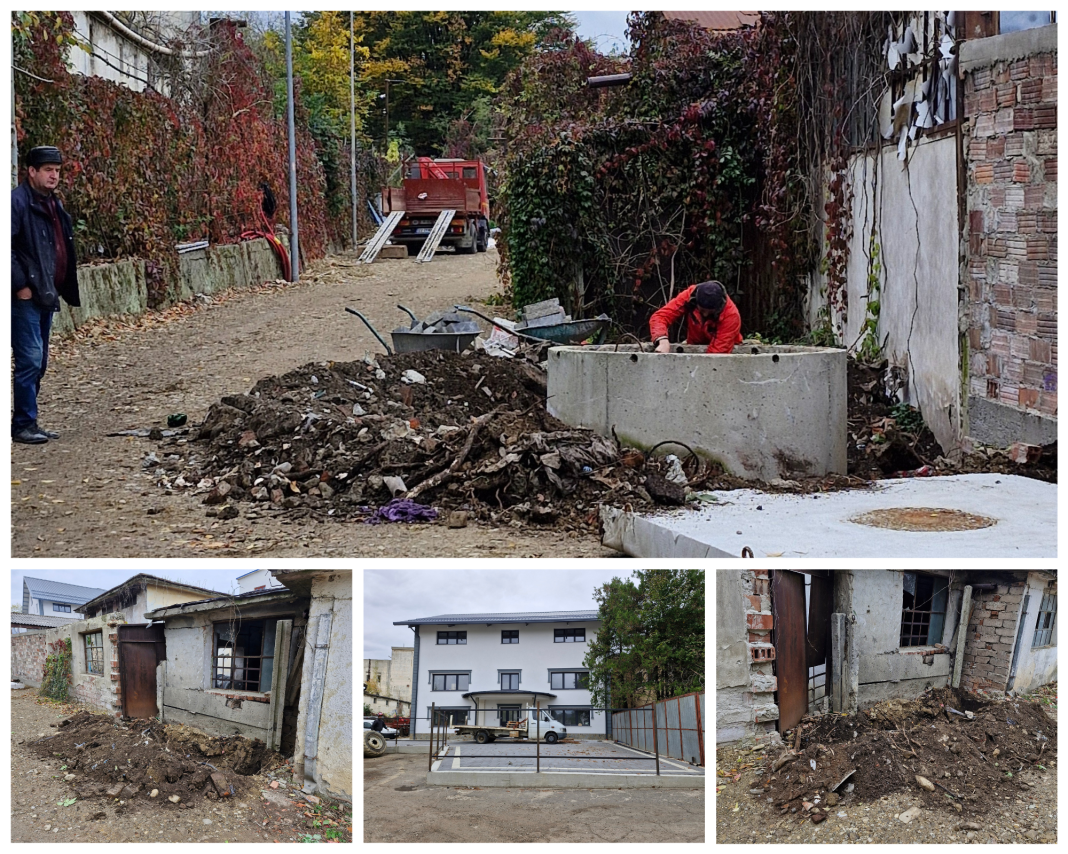 Omul de afaceri din Marginea, continuă nestingherit cu construcțiile ilegale, ajungând la etapa de împrejmuire deja